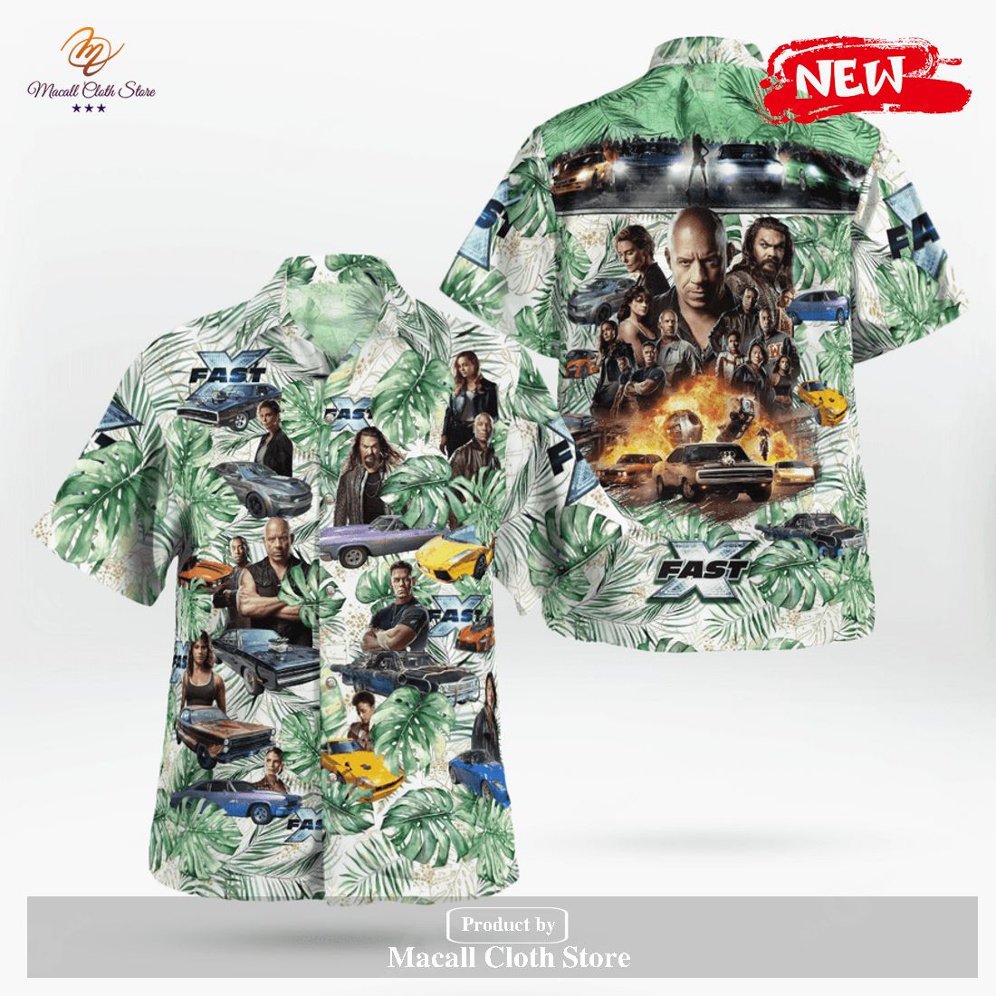 2023 Summer Fast And Furious Hawaiian Shirt
