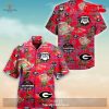 Georgia Bulldogs and Atlanta Braves Coconut Tree Hawaiian Shirt