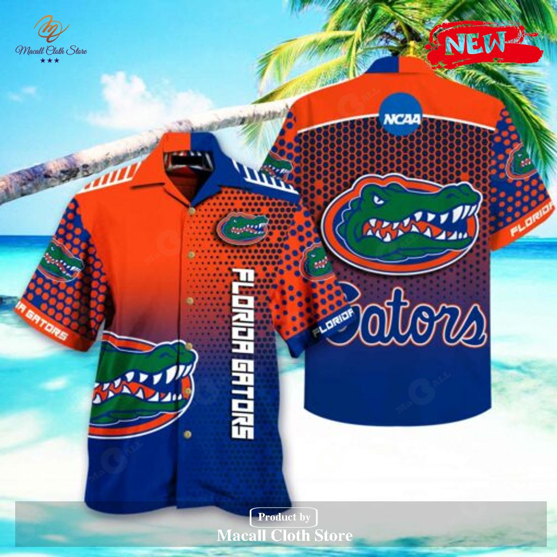 Premium Florida Gators Men's NBA Basketball Sports Luxury Hawaiian Shirt Premium Florida Gators Men's NBA Basketball Sports Luxury Hawaiian Shirt