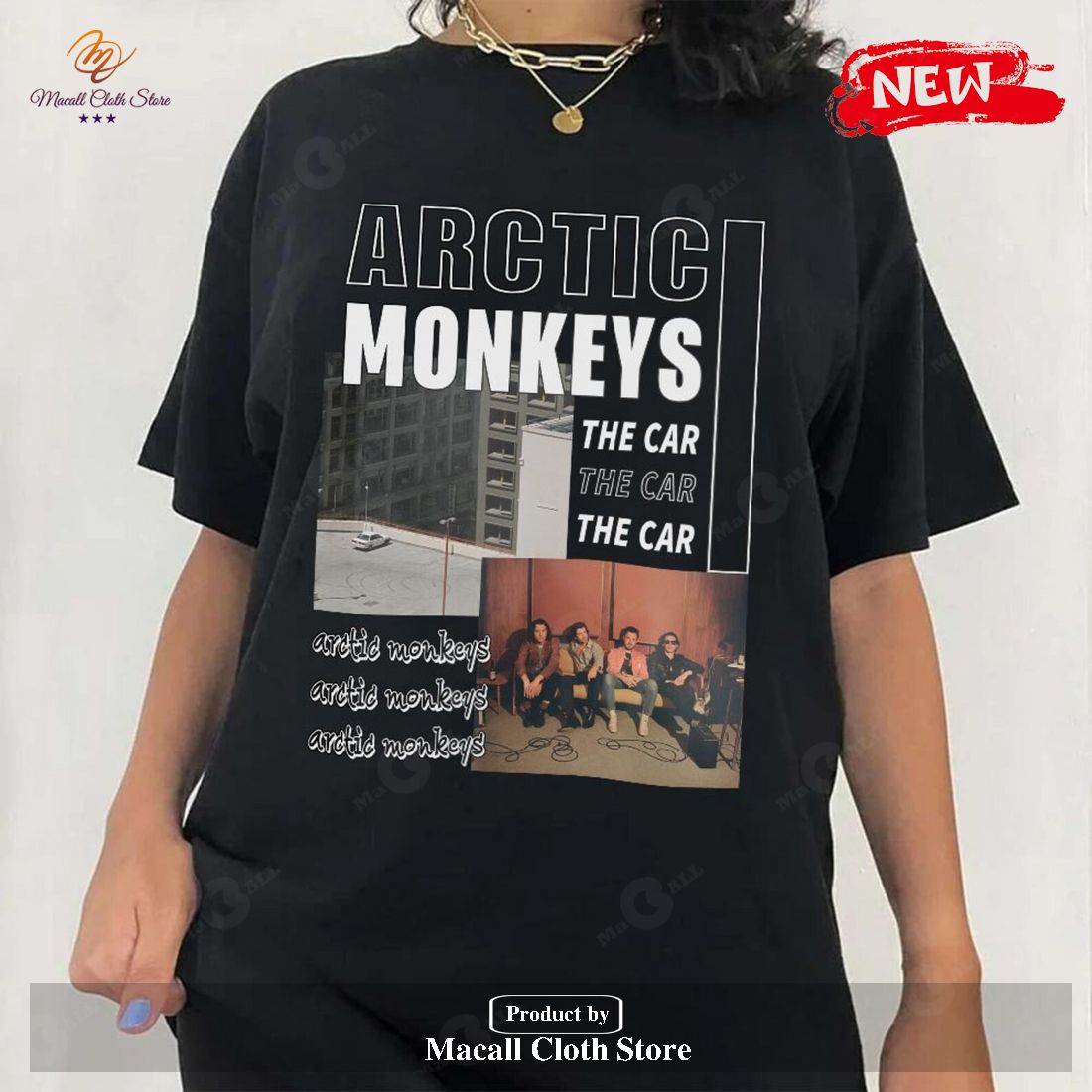 Arctic Monkeys North American Tour-Unisex T-Shirt Arctic Monkeys North American Tour-Unisex T-Shirt