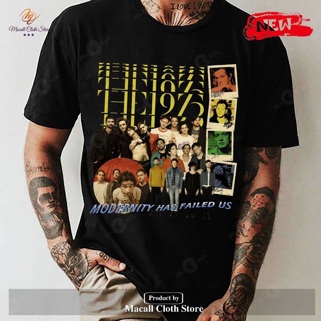 Retro The 1975-Unisex T-Shirt Retro The 1975-Unisex T-Shirt