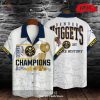 Denver Nuggets 2023 NBA Palm Tree Finals Champions Blue Hawaiian Shirt