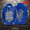 Denver Nuggets Fanatics Branded 2023 NBA Finals Champions Nike Black Hoodie Sweatshirt 3D