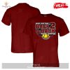 Oklahoma Sooners NCAA Champions 2023 Schedule Red T-Shirt 3D