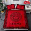 Versace Pink And Beige Most Comfortable Brand Bedding Set