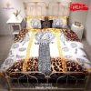Versace White And Brown Frame Brand Bedding Set King Size Versace White And Brown Frame Brand Bedding Set King Size
