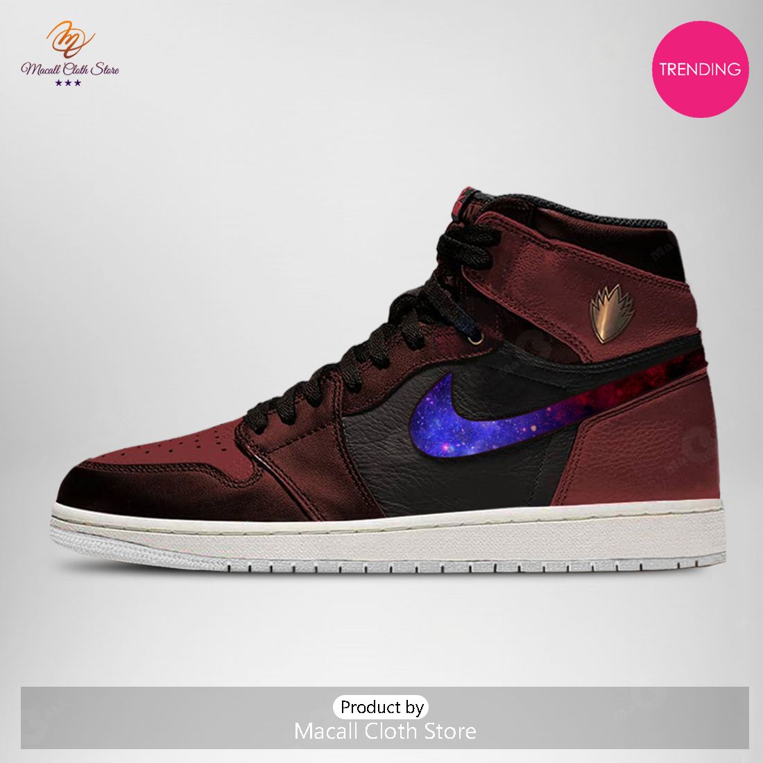[TRENDING EDITION] 2023 GOTG Marvel Star Lord Air Jordan High Top Sneaker