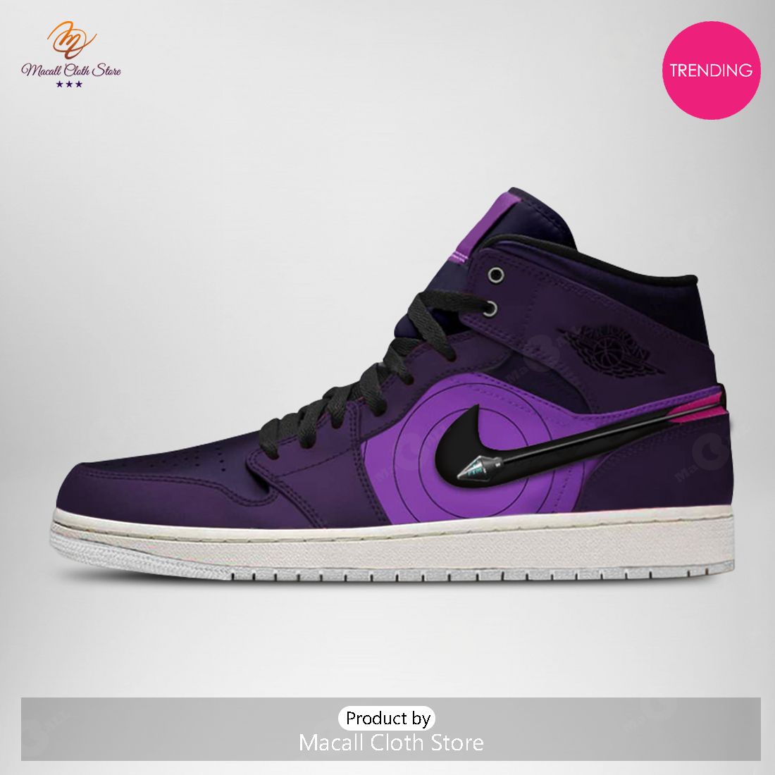 [TRENDING EDITION] 2023 Marvel Avengers Hawkeye Air Jordan High Top Sneaker