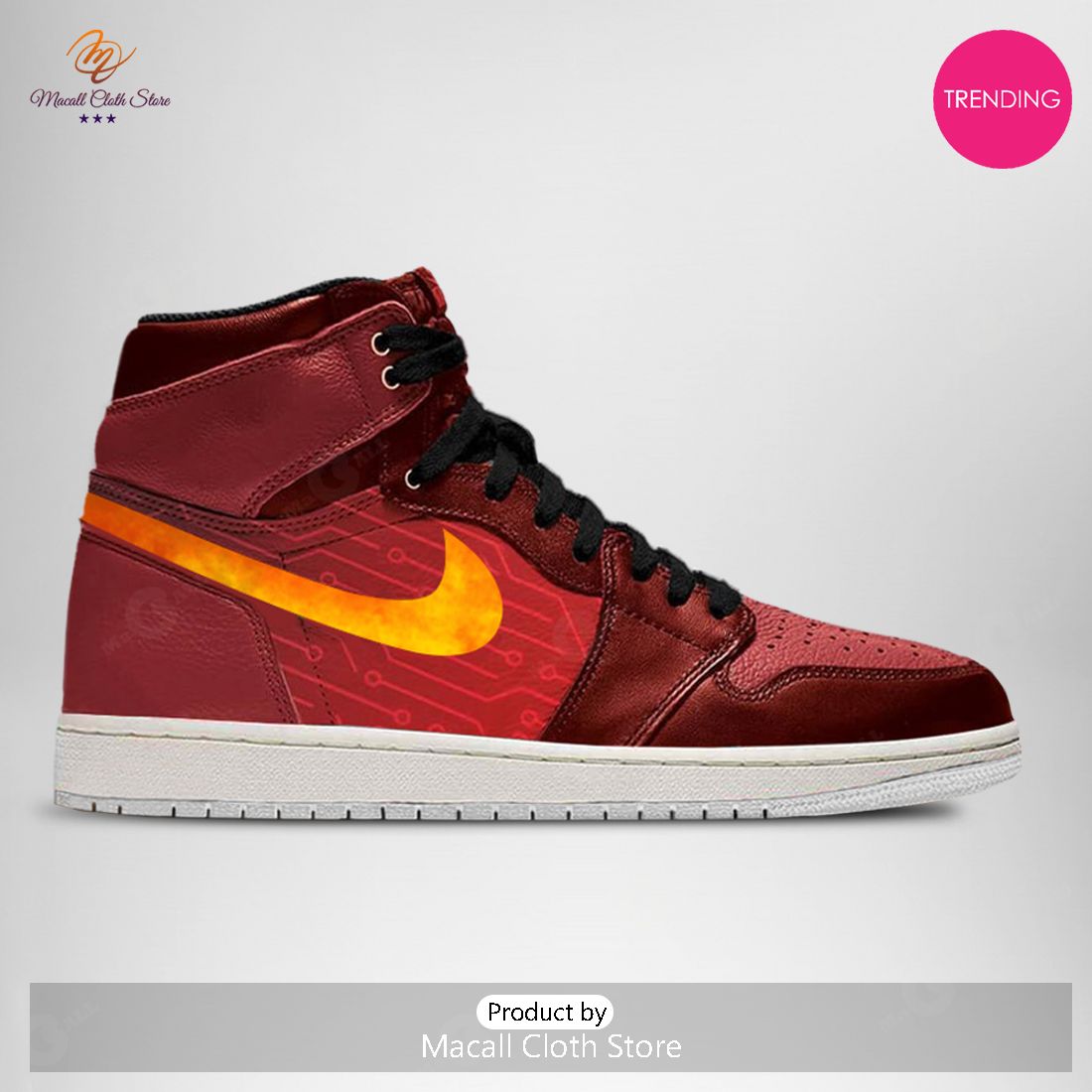 [TRENDING EDITION] 2023 Marvel Avengers Ironman Air Jordan High Top Sneaker