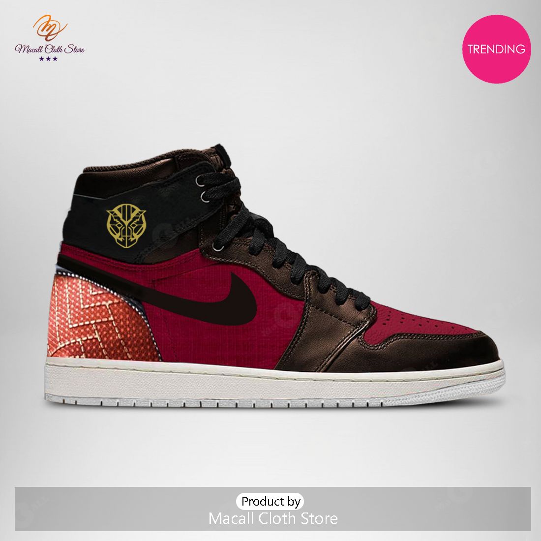 [TRENDING EDITION] 2023 Marvel Avengers Okoye Air Jordan High Top Sneaker