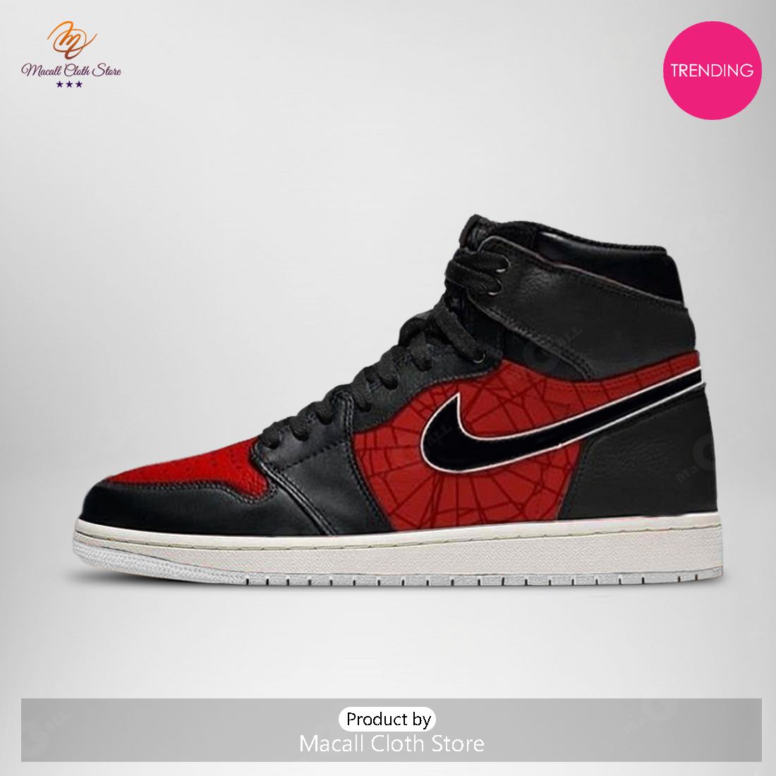 [TRENDING EDITION] 2023 Marvel Avengers Spiderman Air Jordan High Top Sneaker