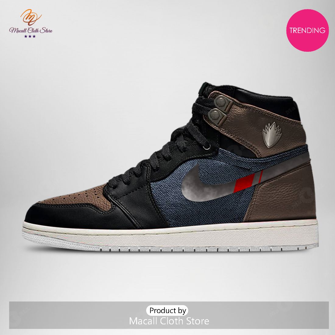 [TRENDING EDITION] 2023 OTG Marvel Rocket Air Jordan High Top Sneaker