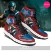[TRENDING EDITION] Marvel Carol Danvers Air Jordan High Top Sneaker