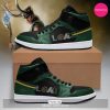 [TRENDING EDITION] Marvel Loki Green Air Jordan High Top Sneaker