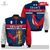 Dallas Cowboys Team Logo Pattern Bomber Jacket – Blue