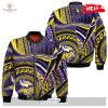 Personalized Josh Allen Buffalo Bills Custom Name Number Bomber Jacket – Navy