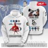 Novak Djokovic 23 Champions Premium Grand Slam Signatures White Hoodie Sweatshirt 3D