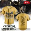 Vegas Golden Knights Stanley Cup Champions 2023 Black Signatures Baseball Jersey