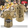 Vegas Golden Knights Stanley Cup Champions 2023 Gold Baseball Jersey