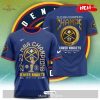 Denver Nuggets NBA Finals Champions Premium White T-Shirt 3D