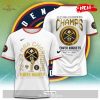 Denver Nuggets NBA Finals Champions Premium Navy T-Shirt 3D