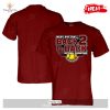 Oklahoma Sooners NCAA 2023 Champions Schedule Red T-Shirt 3D