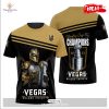 Vegas Golden Knights Stanley Cup Champions 2023 Premium-Unisex T-Shirt 3D