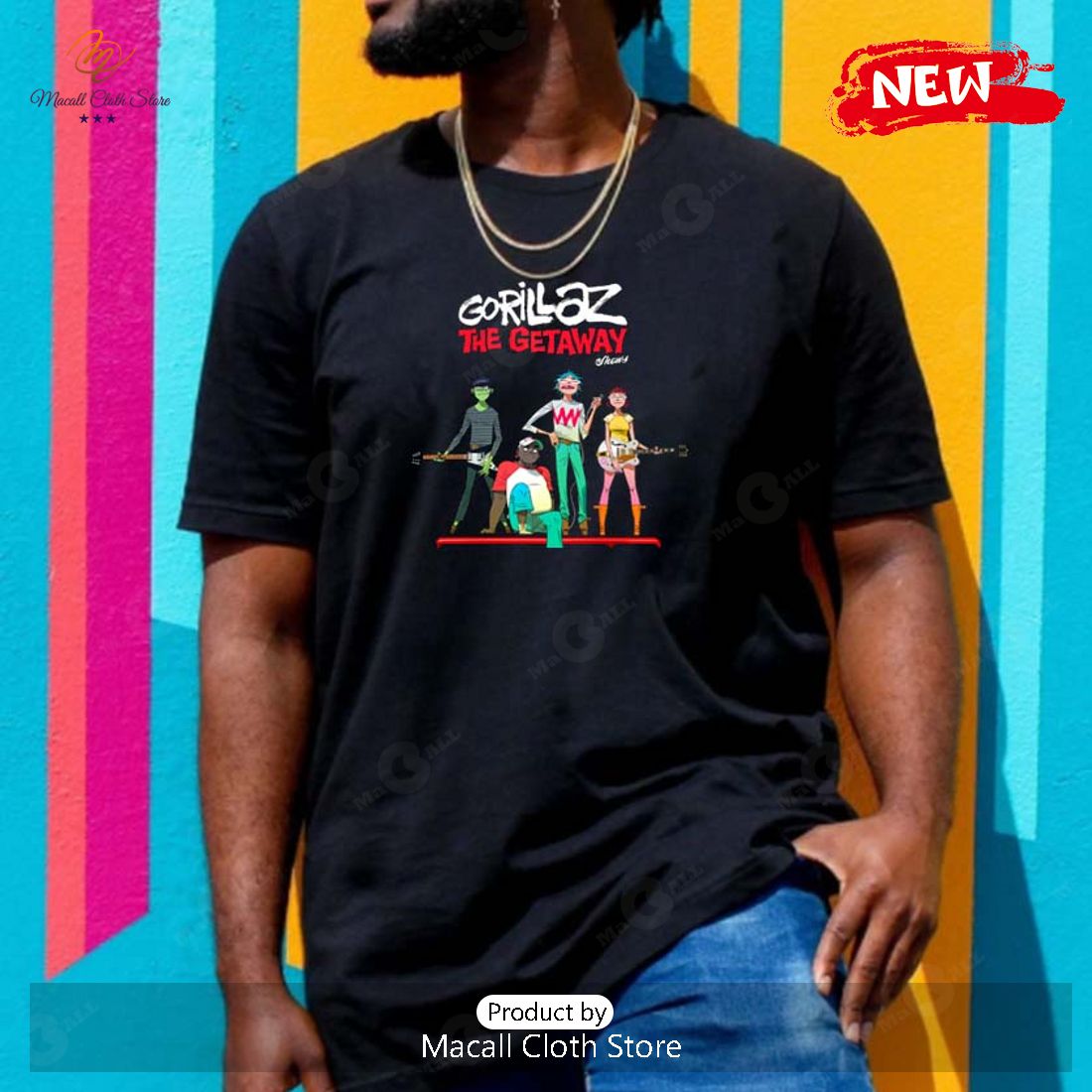 Gorillaz The Getaway Show September 2023 Fan T-Shirt Gorillaz The Getaway Show September 2023 Fan T-Shirt
