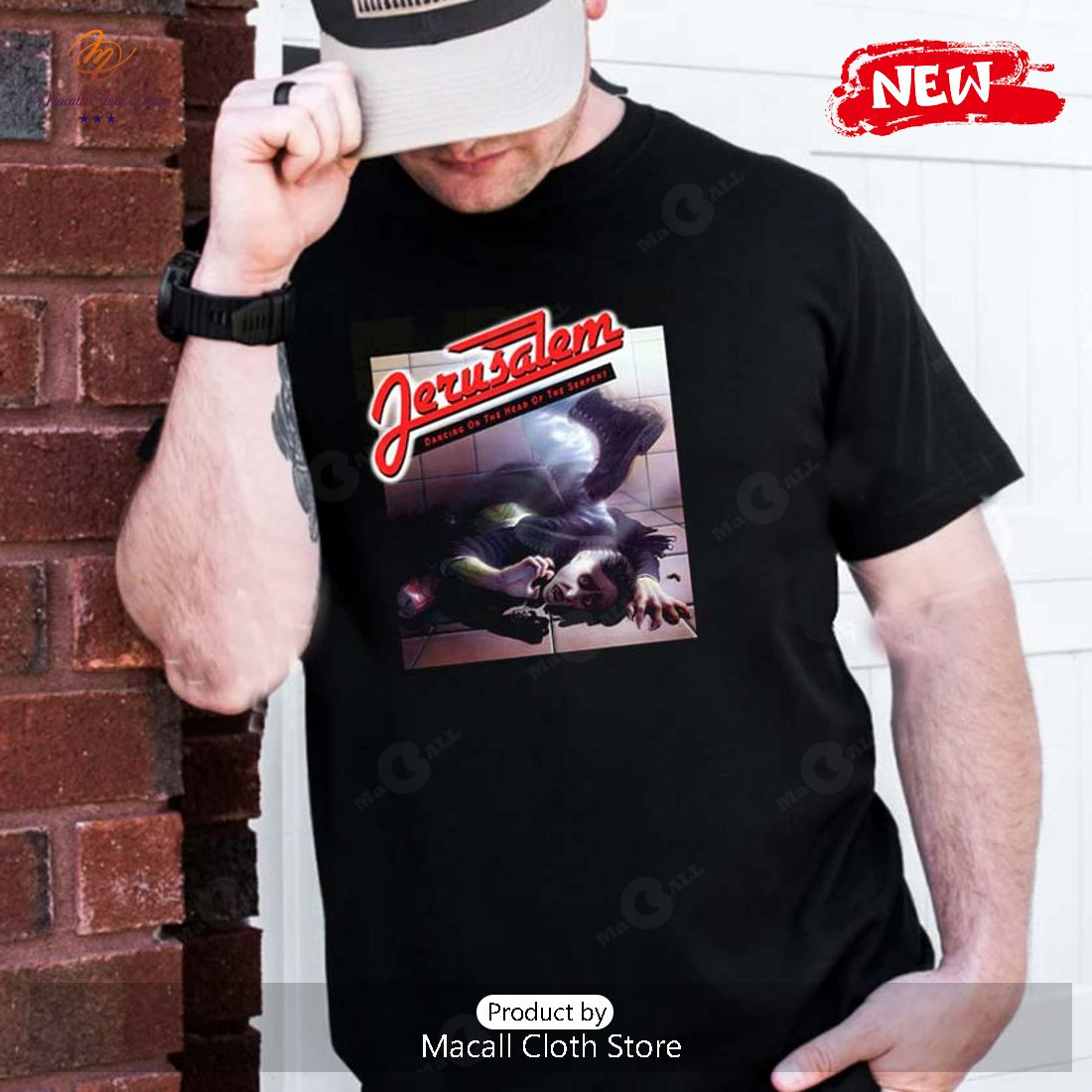 Jerusalem Dancing On The Head Of The Serpent T-Shirt Jerusalem Dancing On The Head Of The Serpent T-Shirt