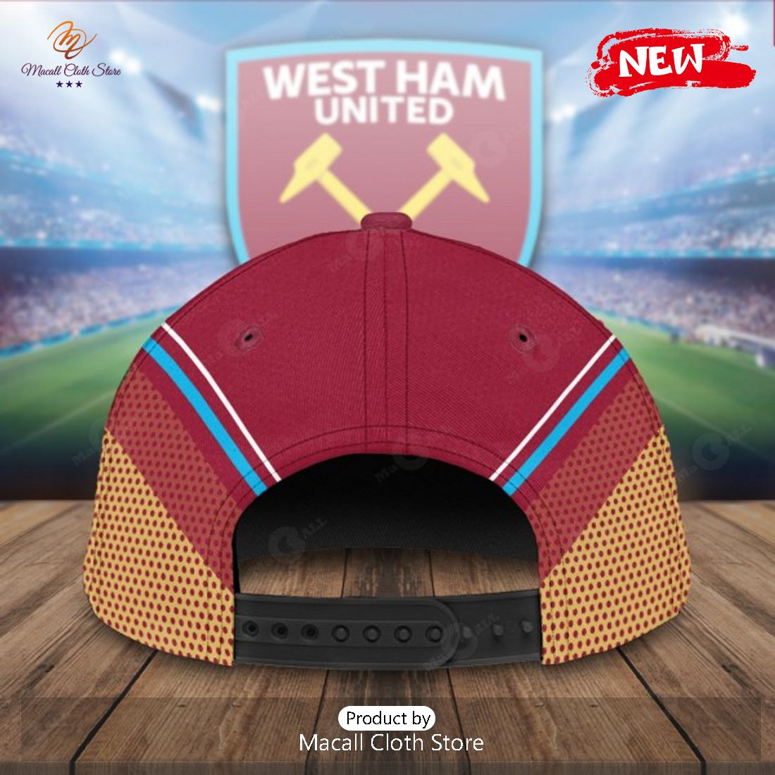 West Ham United Winners Conference Champions Red Classic Cap West Ham United Winners Conference Champions Red Classic Cap