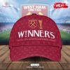 West Ham United Winners Conference League Red White Classic Cap