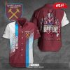 West Ham United Final 2023 Orange White Hawaiian Shirt and Short