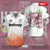 West Ham United Winners Conference League Red White Hawaiian Shirt