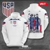 Prague Final 2023 Winners West Ham United Orange White Hoodie Sweatshirt 3D