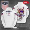 United States Men’s National Soccer Champions We Did It Navy Hoodie Sweatshirt 3D