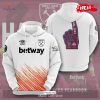 West Ham United Conference League Champions Players White Red Hoodie Sweatshirt 3D
