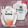 West Ham United Final 2023 Orange White Hoodie Sweatshirt 3D
