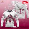 West Ham United Prague Final 2023 Winners Champions Red Hoodie Sweatshirt 3D