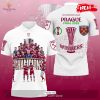 West Ham United Winners Conference League Champions Red 3D Apparels Polo Shirt