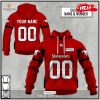 Personalized CFL BC Lions Jersey 2023 Design Hoodie Sweatshirt 3D