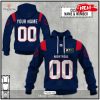Personalized CFL Hamilton Tiger Cats Jersey 2023 Design Hoodie Sweatshirt 3D