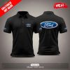 Personalized Name Ford Branch Premium White 3D Apparels Polo Shirt
