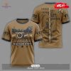 Premium Vegas Golden Knights Champions NHL 2023 Black Classic T-Shirt 3D