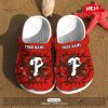 [NEW] Personalized MLB Oakland Athletics Broken Wall Crocs Clog Shoes