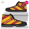 [TRENDING EDITION] Harry Potter Gryffindor Grid Luxury Air Jordan High Top Sneakers