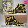 [TRENDING EDITION] Harry Potter Hufflepuff Gold Air Jordan High Top Sneakers