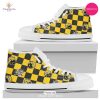 [TRENDING EDITION] Harry Potter Hufflepuff Icon Patterns Air Jordan High Top Sneakers