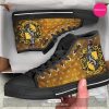 [TRENDING EDITION] Harry Potter Hufflepuff Luxury Air Jordan High Top Sneakers