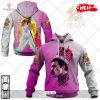 [NEW] Queen Freddie Mercury Art Pink Color 2023 Signatures Hoodie Sweatshirt 3D