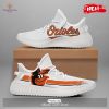Baltimore Orioles Baseball Team Form Orange Yeezy Shoes Sneaker